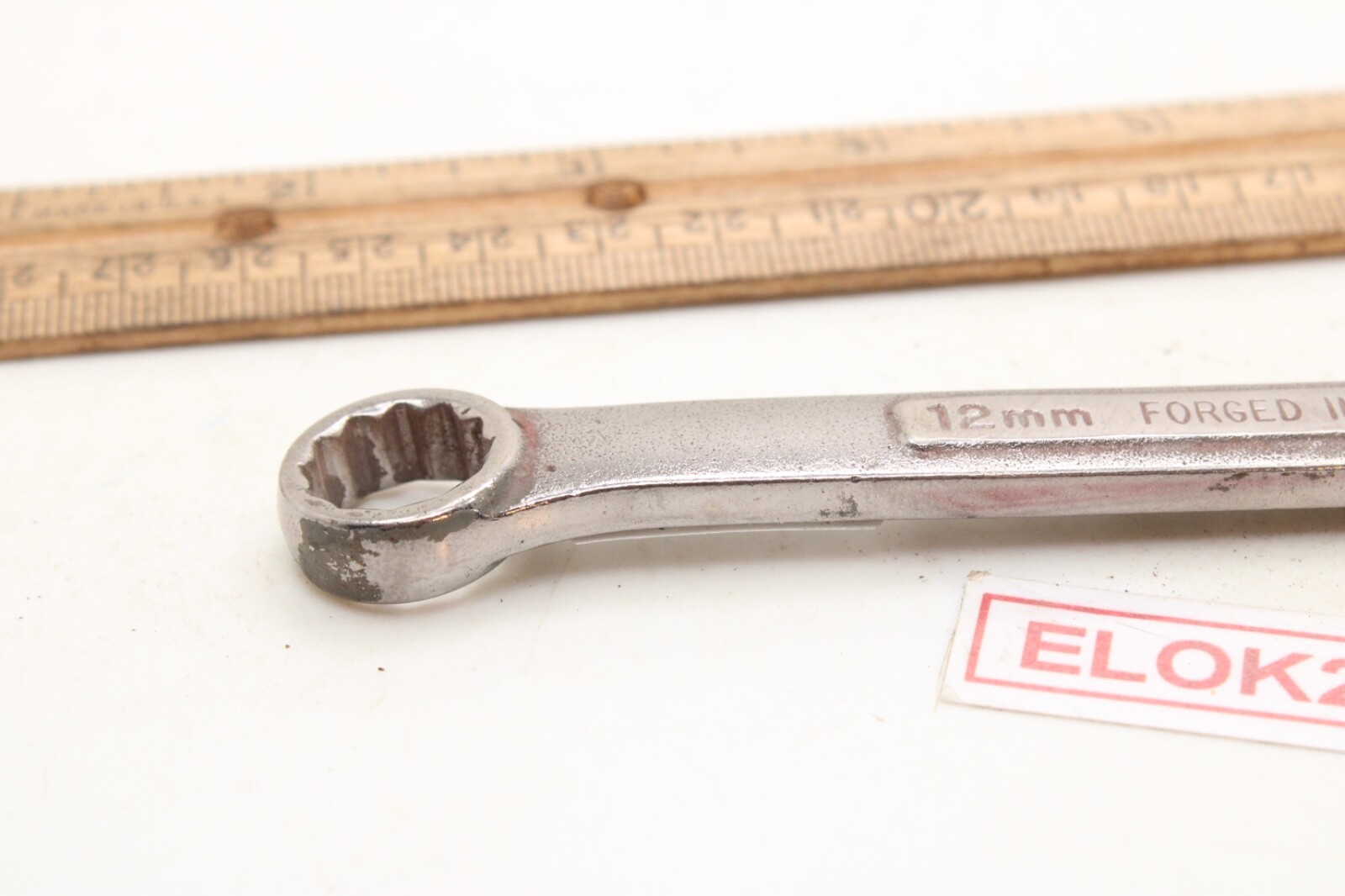 Craftsman -V^-42916 12mm 12 Point Metric Combination Wrench USA