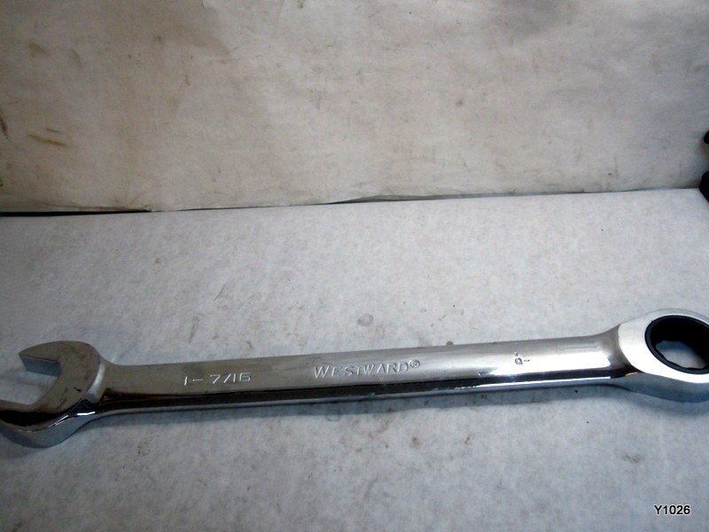 Westward 1-7/16″ Combination Ratcheting Wrench Standard SAE 54PN41