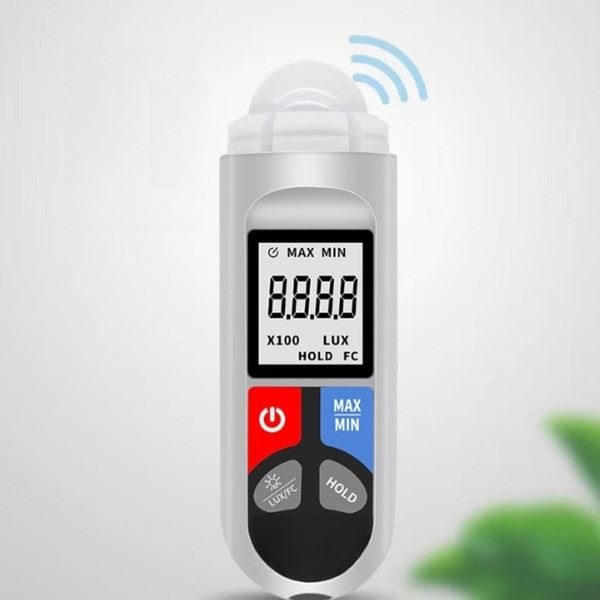 Portable Digital Light Meter Illuminance Tester for Indoor and Outdoor Use