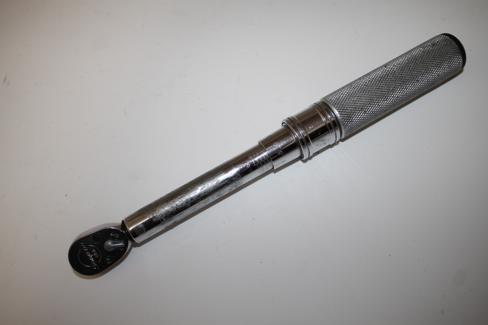 Snap-on QD1R50 1/4″ Drive Ratchet Click Torque Wrench 10-50 in/lbs USA