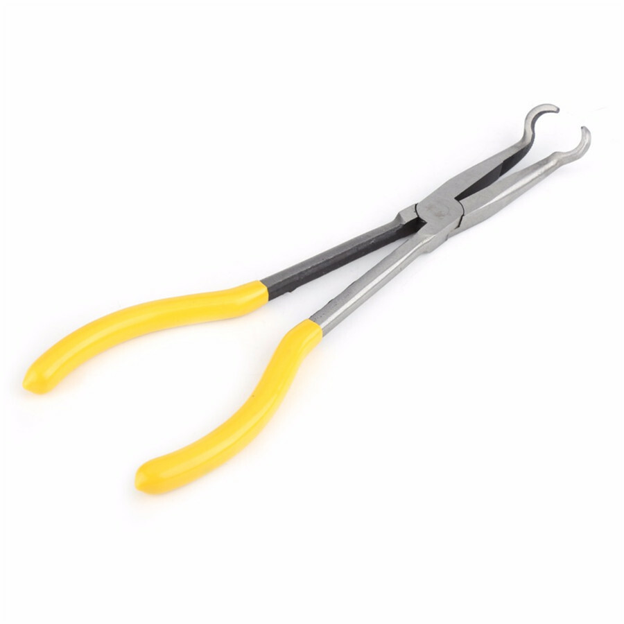 280mm Long Spark Plug Pliers Offset Tip Spark Plug Wire Boot Puller Removal Tool
