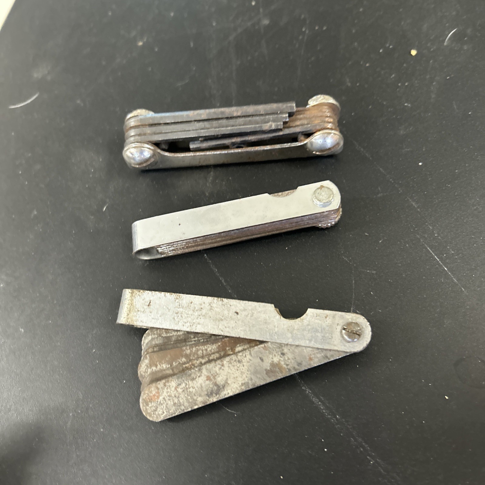 Lot 3 Vintage Feeler Gauge Blackhawk MT-1049 WIDE 500 EKLIND TOOL