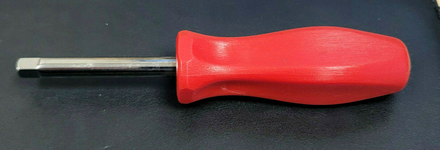 NEW Snap-On ™ Tools RED Hard Plastic Handle 1/4″ Standard Shank Driver TM4CSA