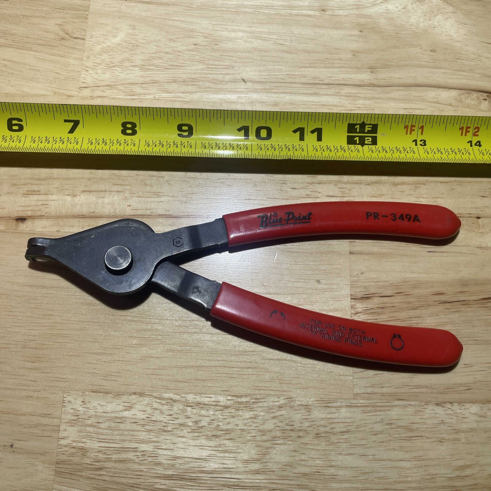 Blue-Point PR-349A Internal External Retaining Ring Pliers 90° EXCELLENT!