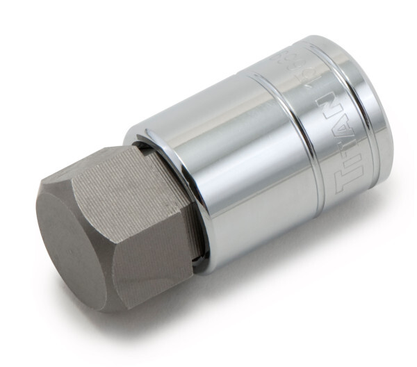 Titan 15669 1/2-Inch Drive x 15/16-Inch Hex Bit Socket – 15/16″
