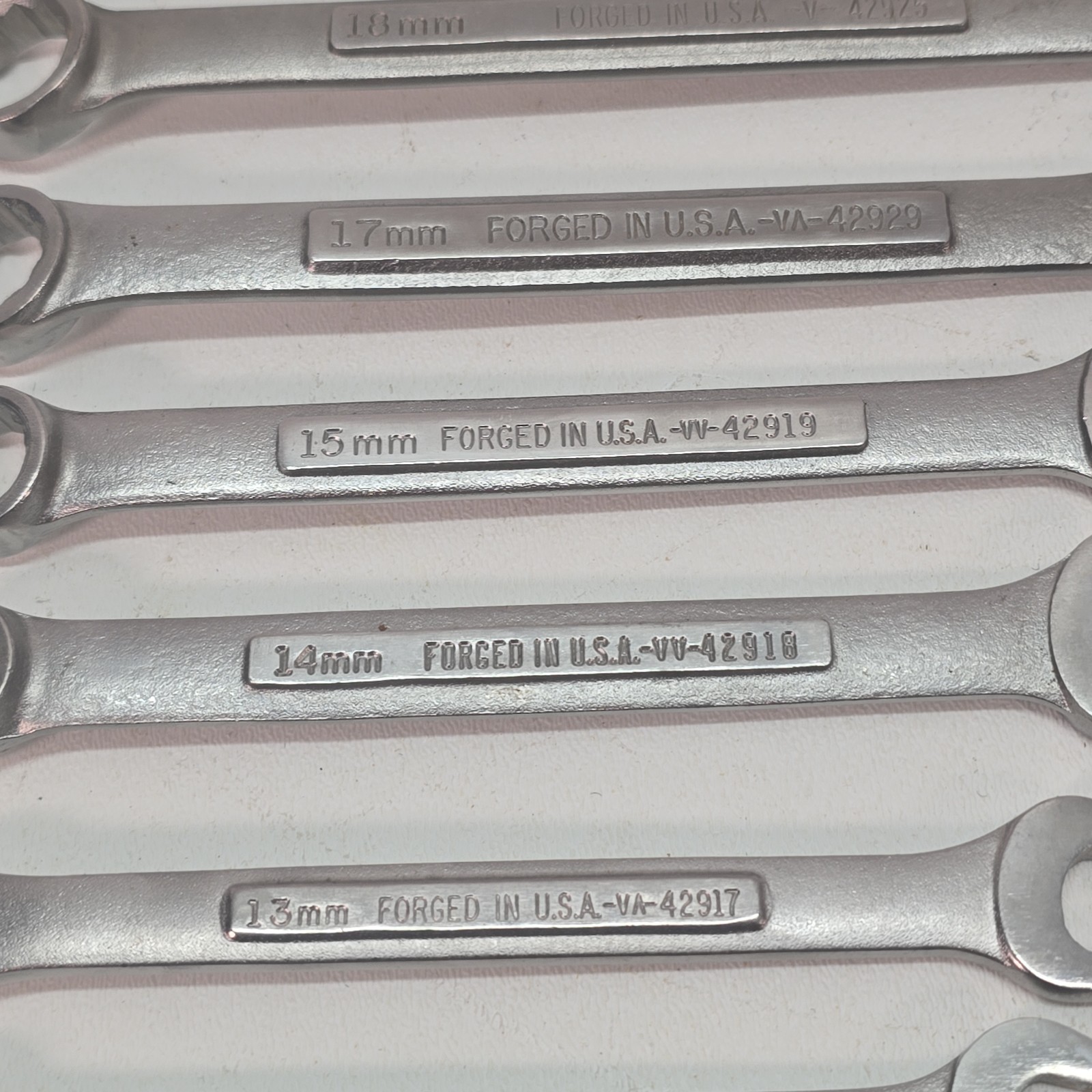 Craftsman USA 11 pc. 12pt Metric Combination Wrench Set 7mm-19mm
