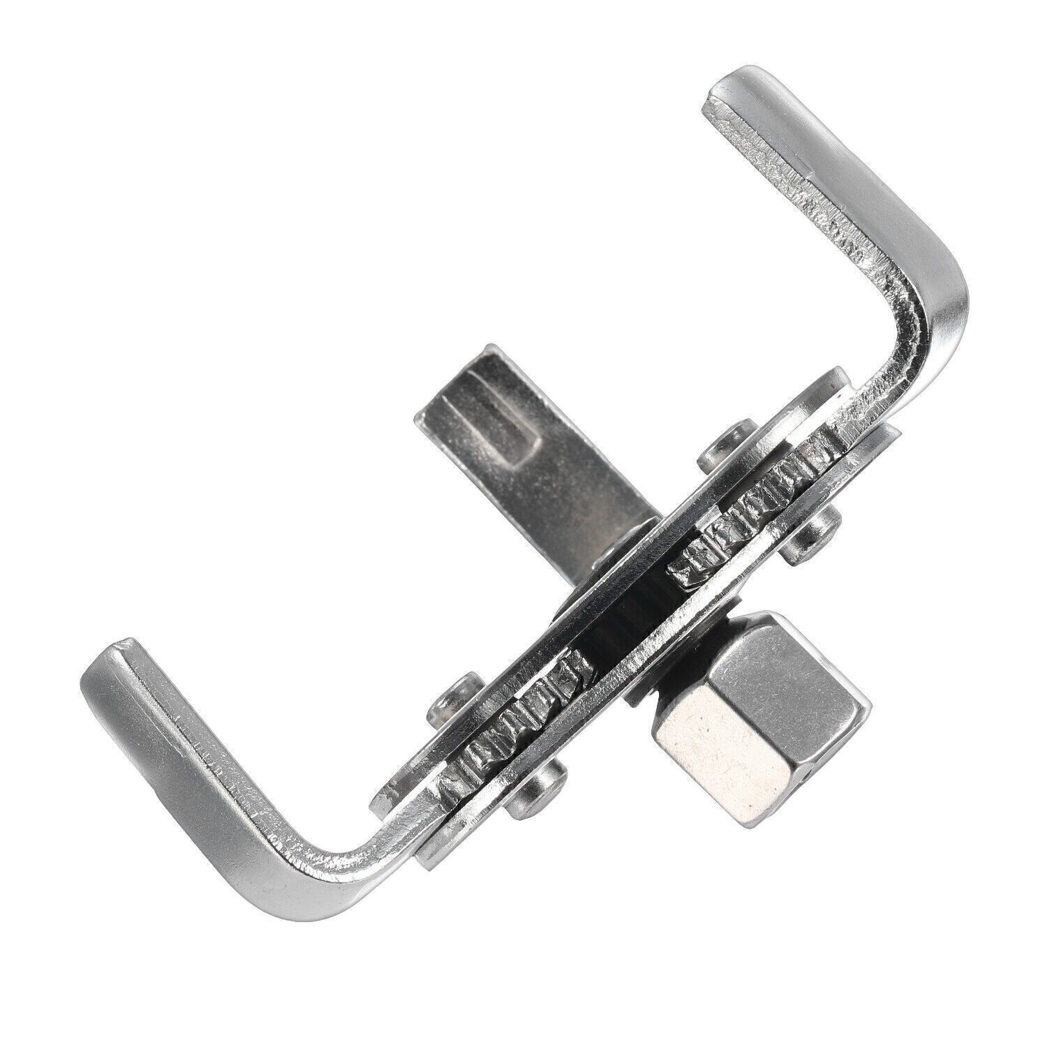 3 Jaw Oil Filter Wrench Adjustable 2 Way Drive 1/2 and 3/8 Inch Heavy Duty Steel
