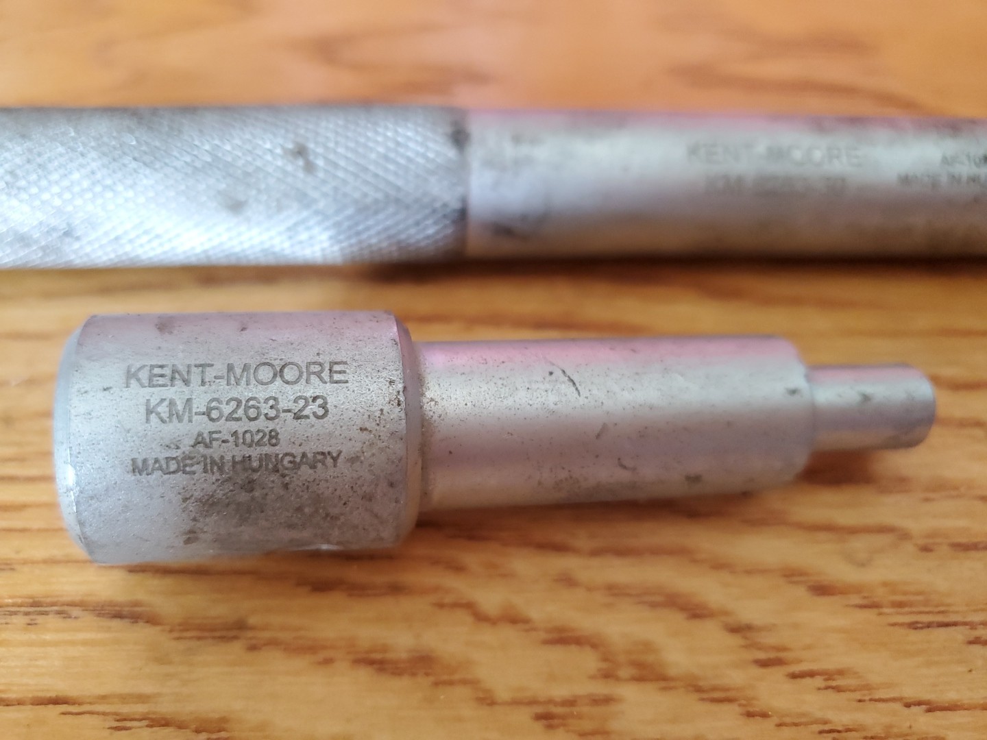 Kent Moore KM-6263-30 & KM-6263-23 Clutch Remover Installer Handle Tool BOTH SET