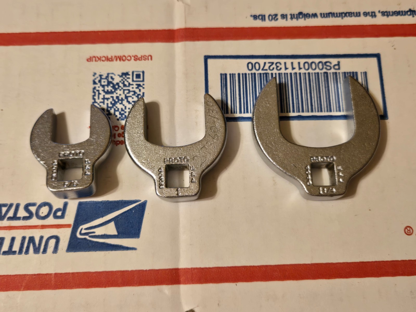 Proto 3/8 Dr Crowfoot 4920 5/8 4932 1″ 4940 1 1/4