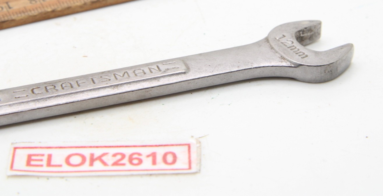 Craftsman V^- 42916 12mm 12 Point Metric Combination Wrench USA