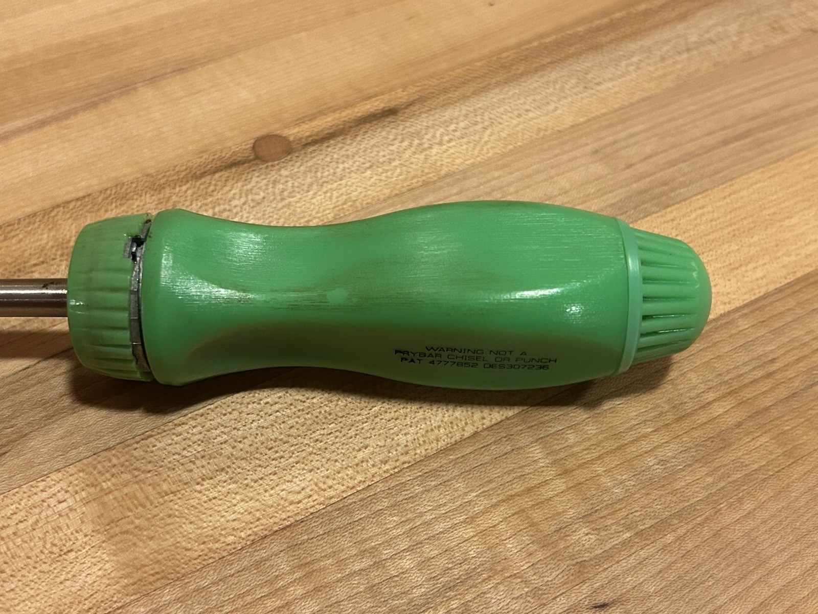 Snap-on Tools | SSDMR24G (Green) 24” Extra Long Ratcheting Screwdriver + 5 Bits