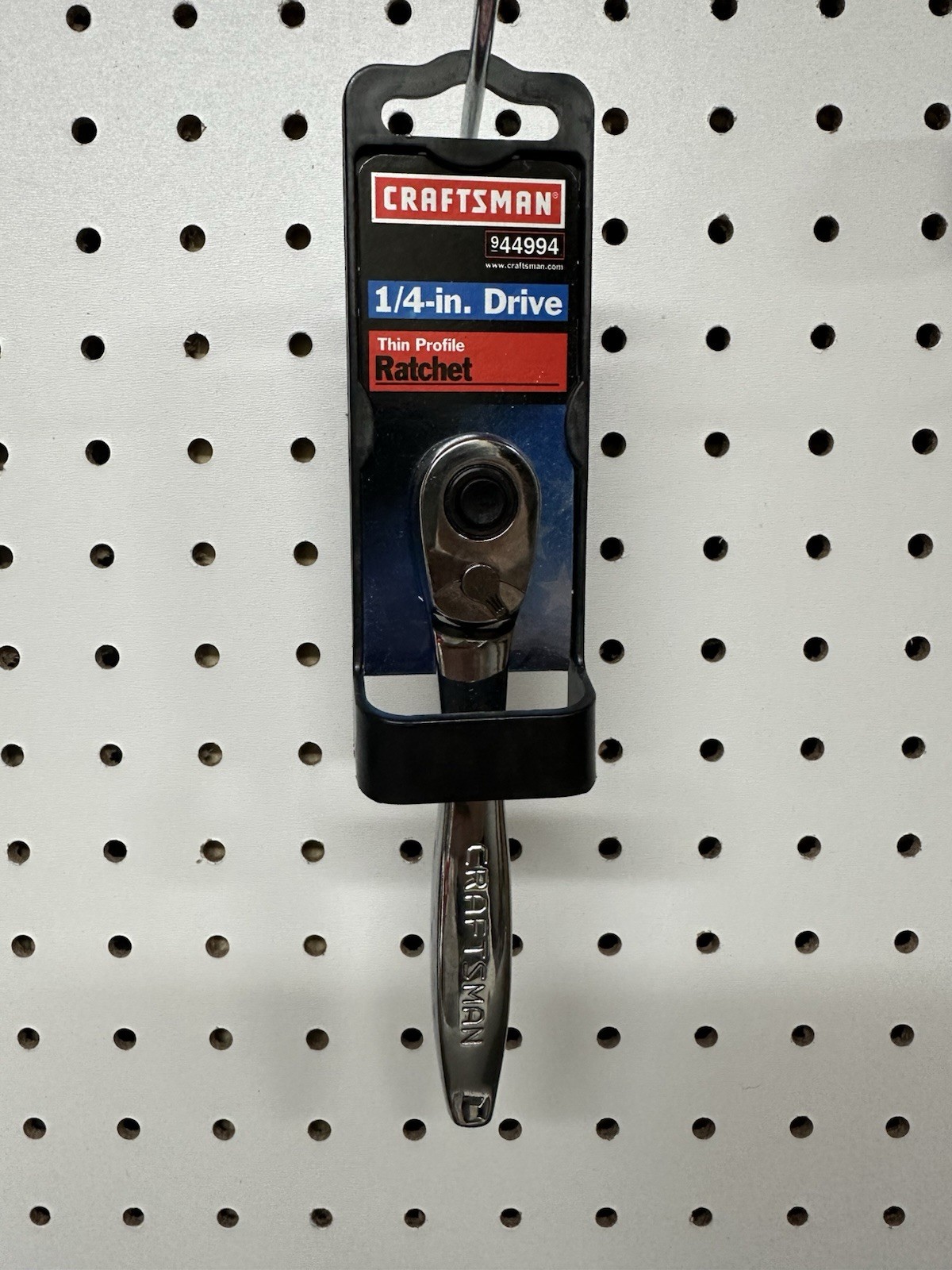 Sears Craftsman Tools USA 1/4 Drive Thin Fine Tooth Ratchet NOS 44994 On Tag
