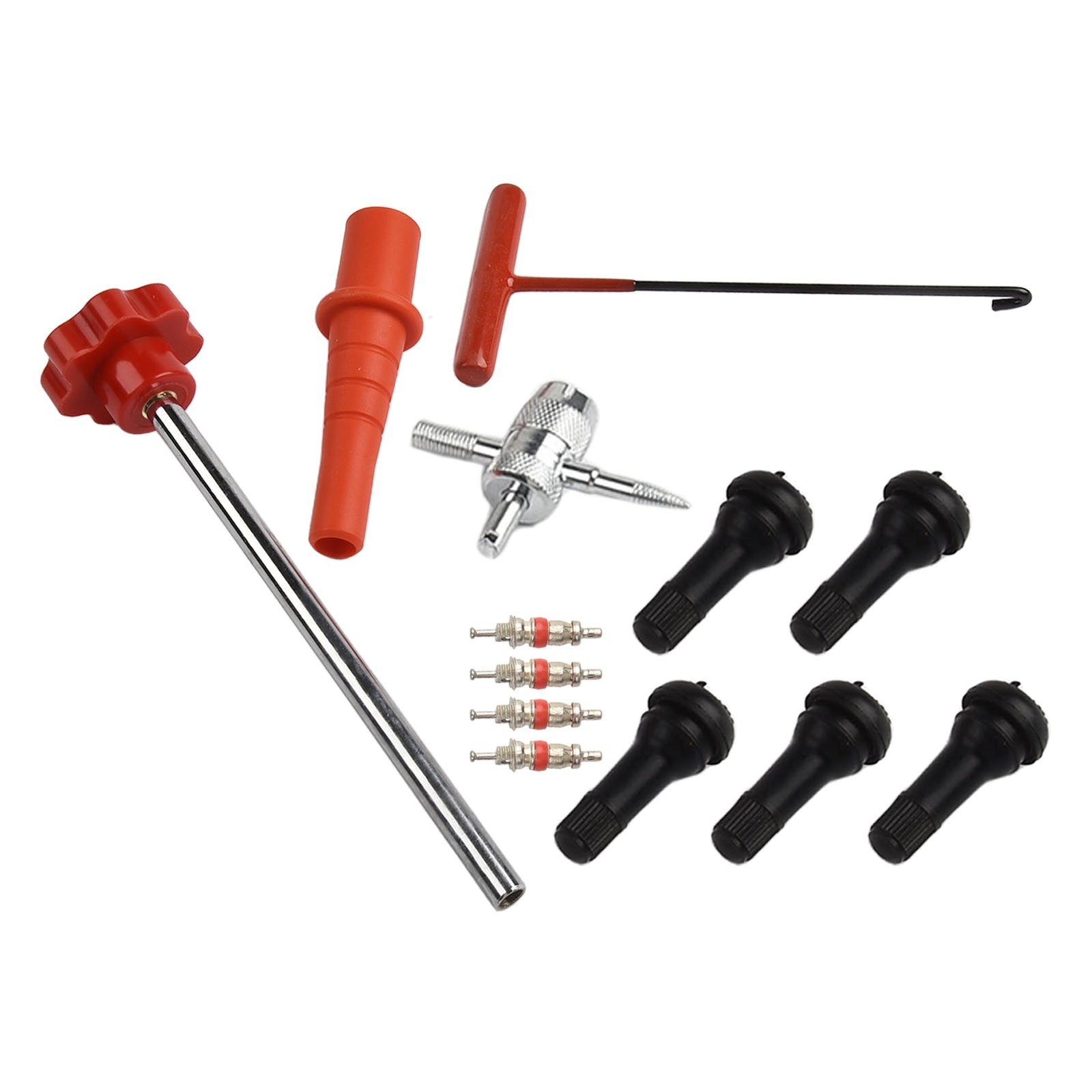 Complete 13PCS Tire Valve Stem Core Replacement Tool for Efficient Repairs