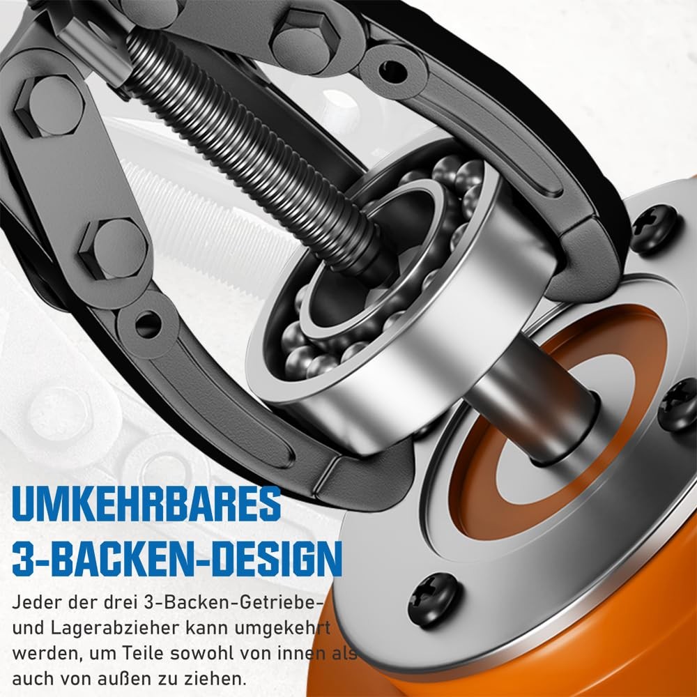 3pcs bearing puller 75/100/150mm with 3 arms for ball bearings, two or three bac…