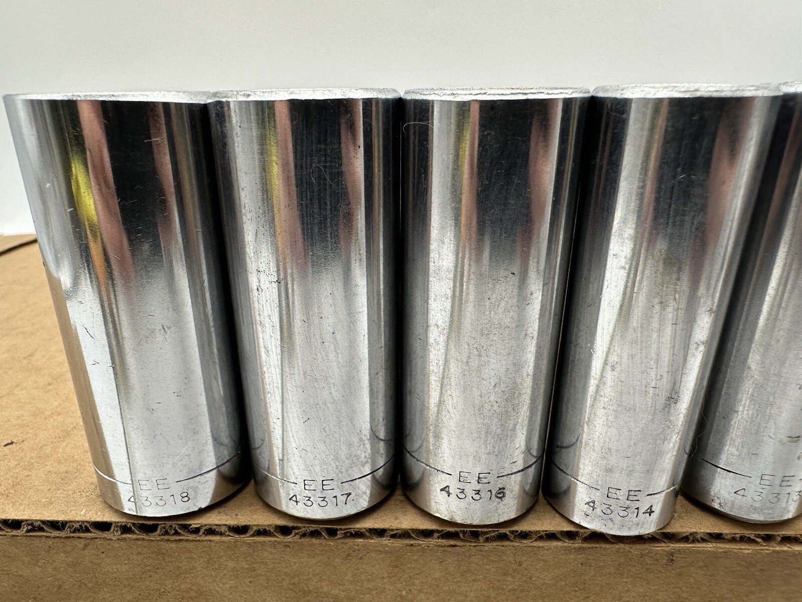Craftsman Deep Socket Set SAE 3/8 Dr 12 Pt -EE- Series 13/16 Thru 3/8 7pca