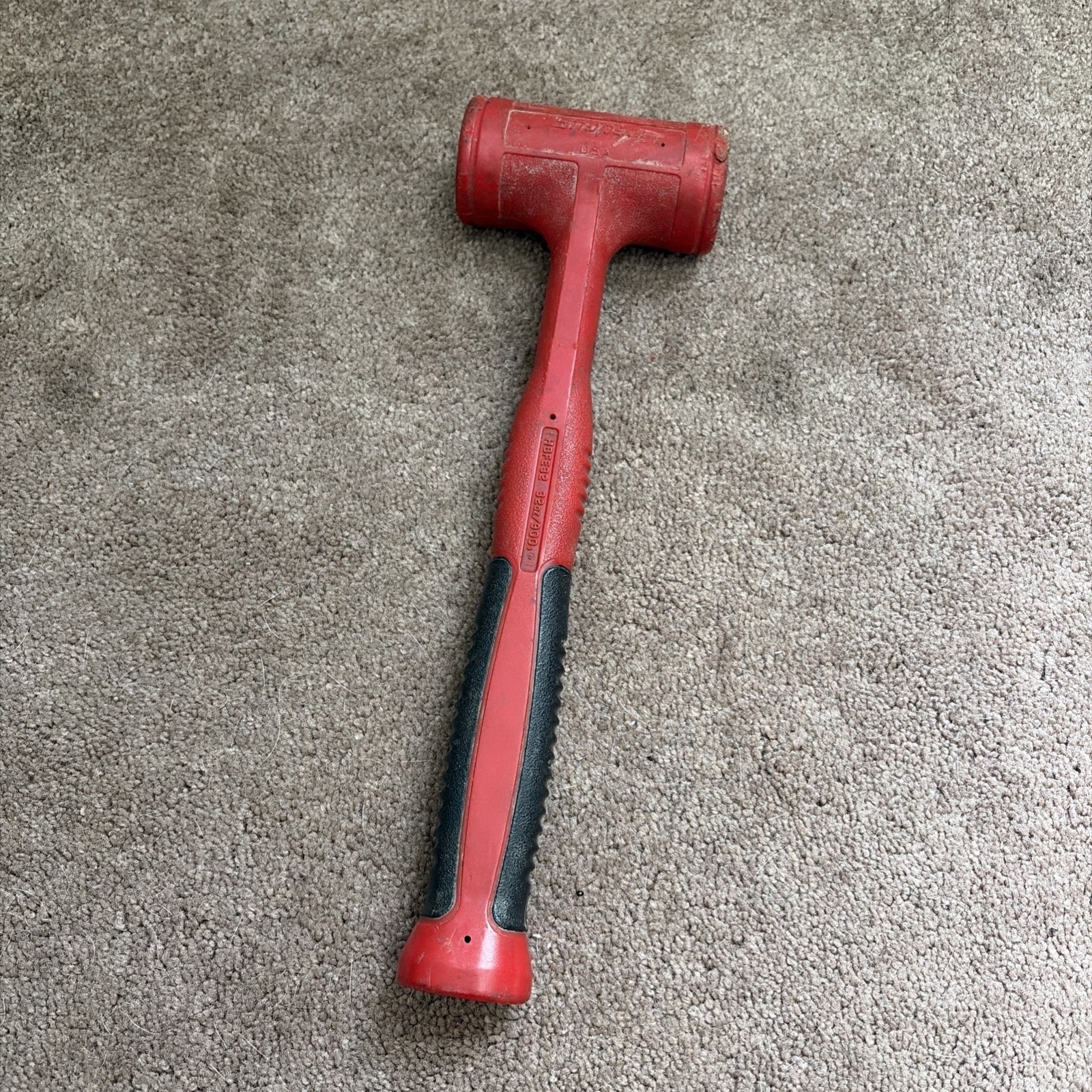 Snap On HBFE32 Red 32 oz Soft Grip Dead Blow Hammer