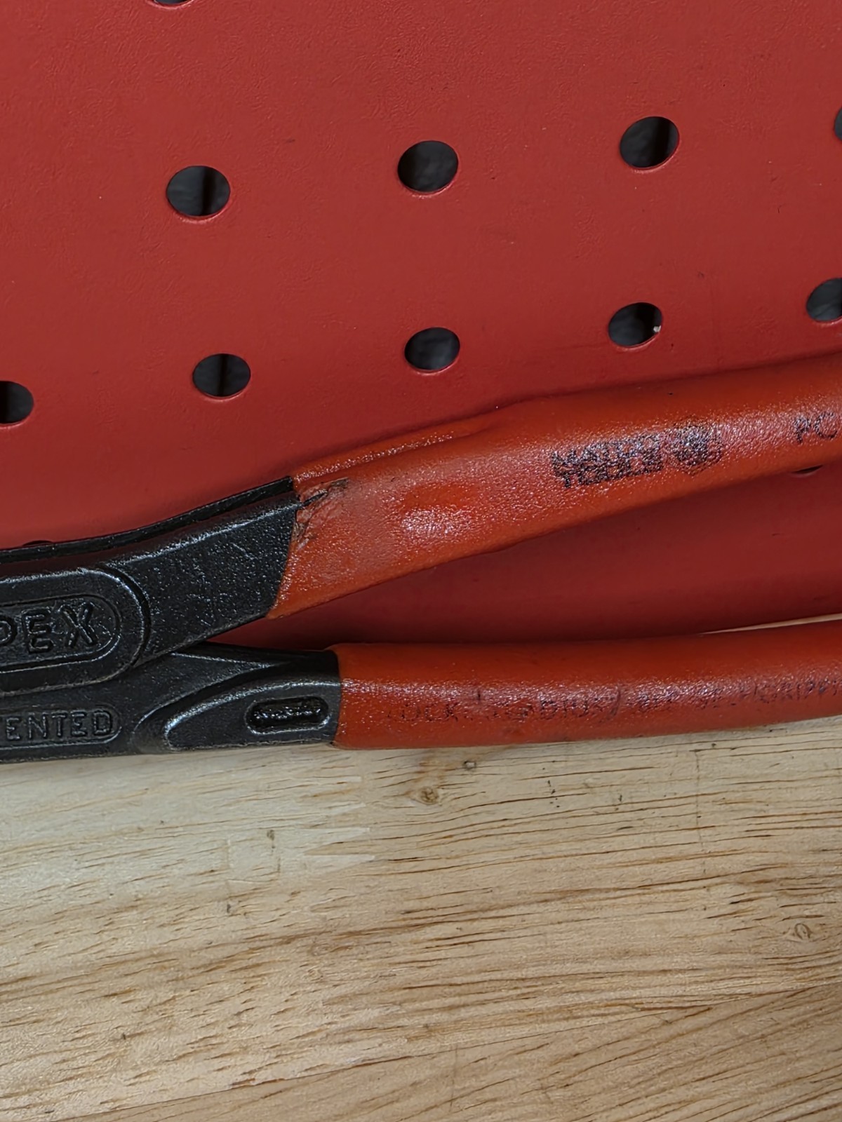 Matco Tools PC10ES Knipex Germany Slim Head Cobra Pliers Red Handle