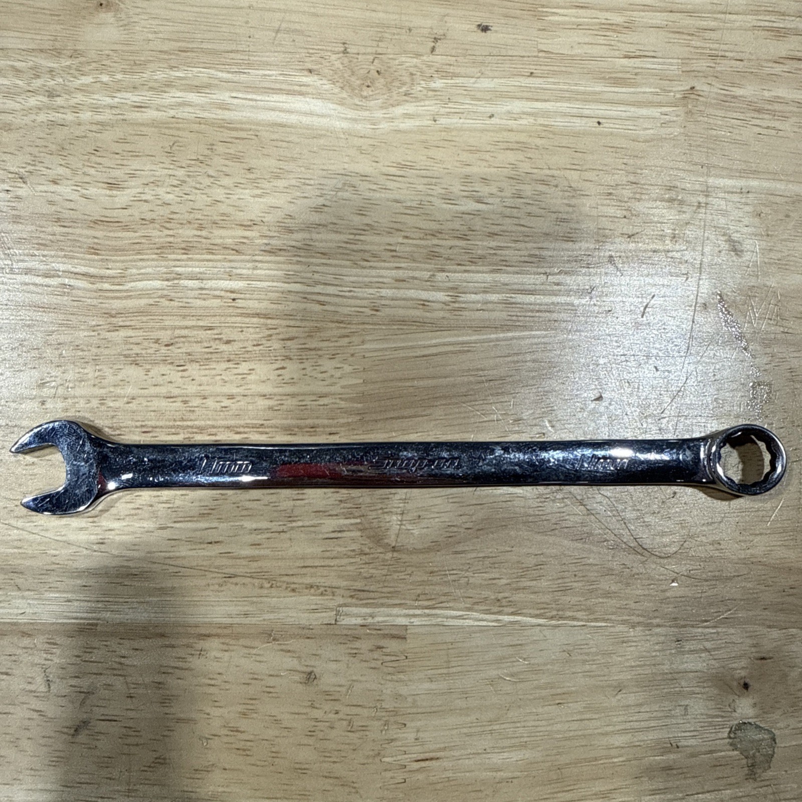 Snap On 11MM 12PT Metric Chrome Combination Wrench USA OEXM110B