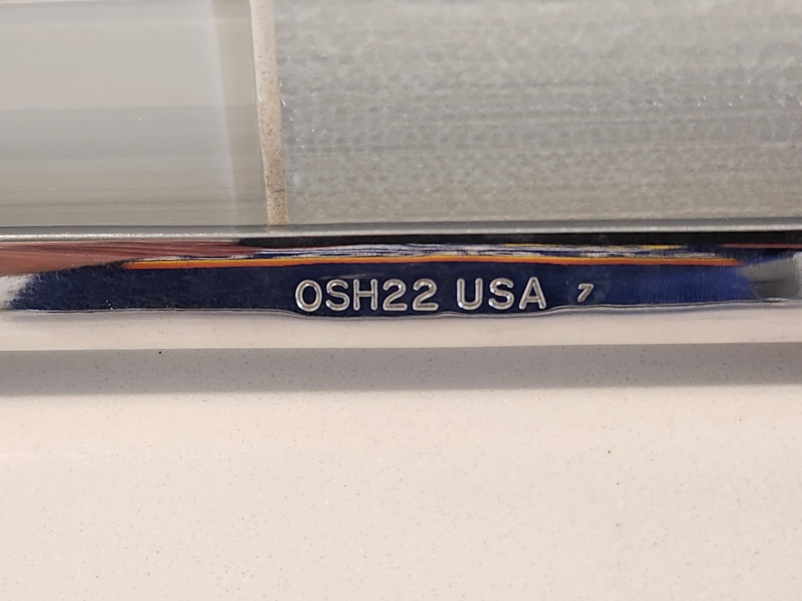 Vintage Snap On 11/16″ Open End Box End Combination 6 Point Wrench OSH22 USA