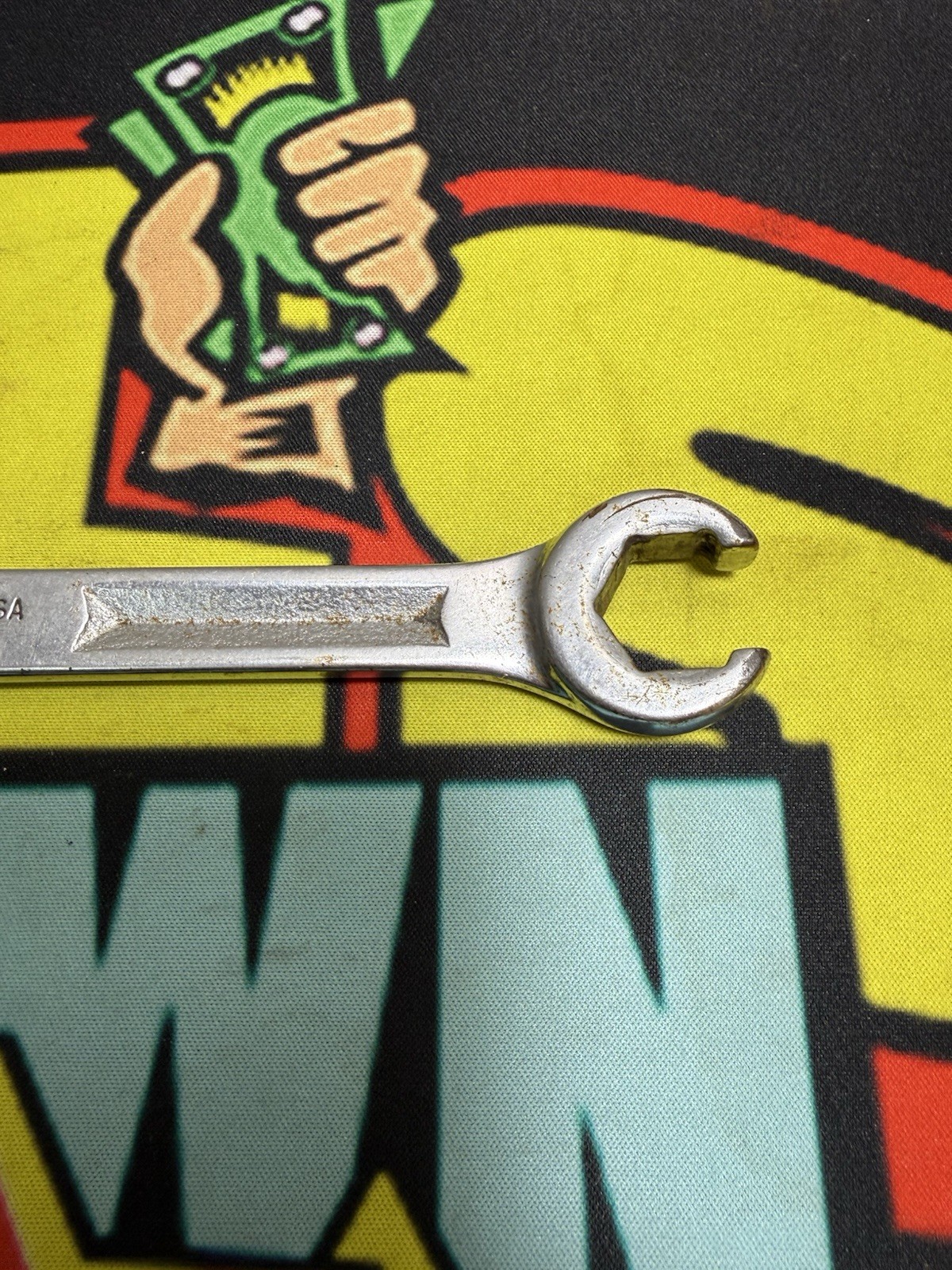 Snap On Tools RXH2022S 5/8″ x 11/16″ Flare Nut Wrench 6 Point USA Chrome