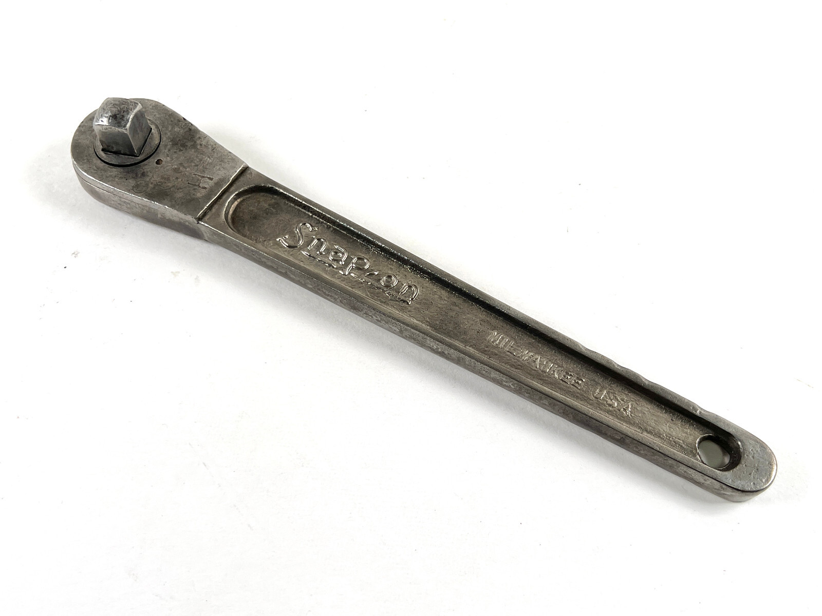 Snap On – 1/2″ Drive 2nd production Milwaukee Ratchet (Est. 1925-1926, No. 7)