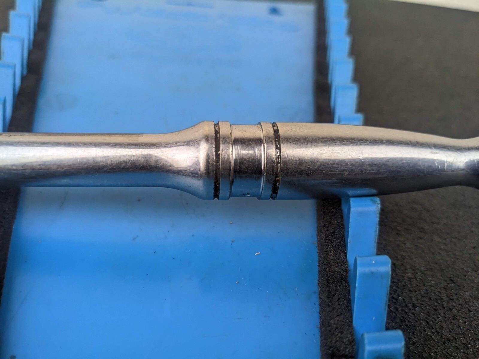 #bk288 Snap-on Tools Socket Ratchet 3/8″ Drive F80FOD F80 FOD Chrome 7″ USA