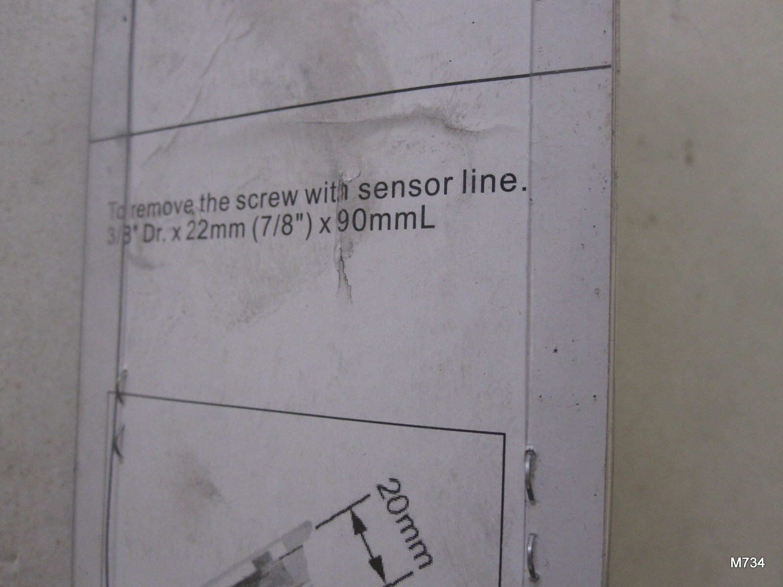 20mm Oxygen Sensor Socket Sleeve 3/8″ Drive | Model: TL01002
