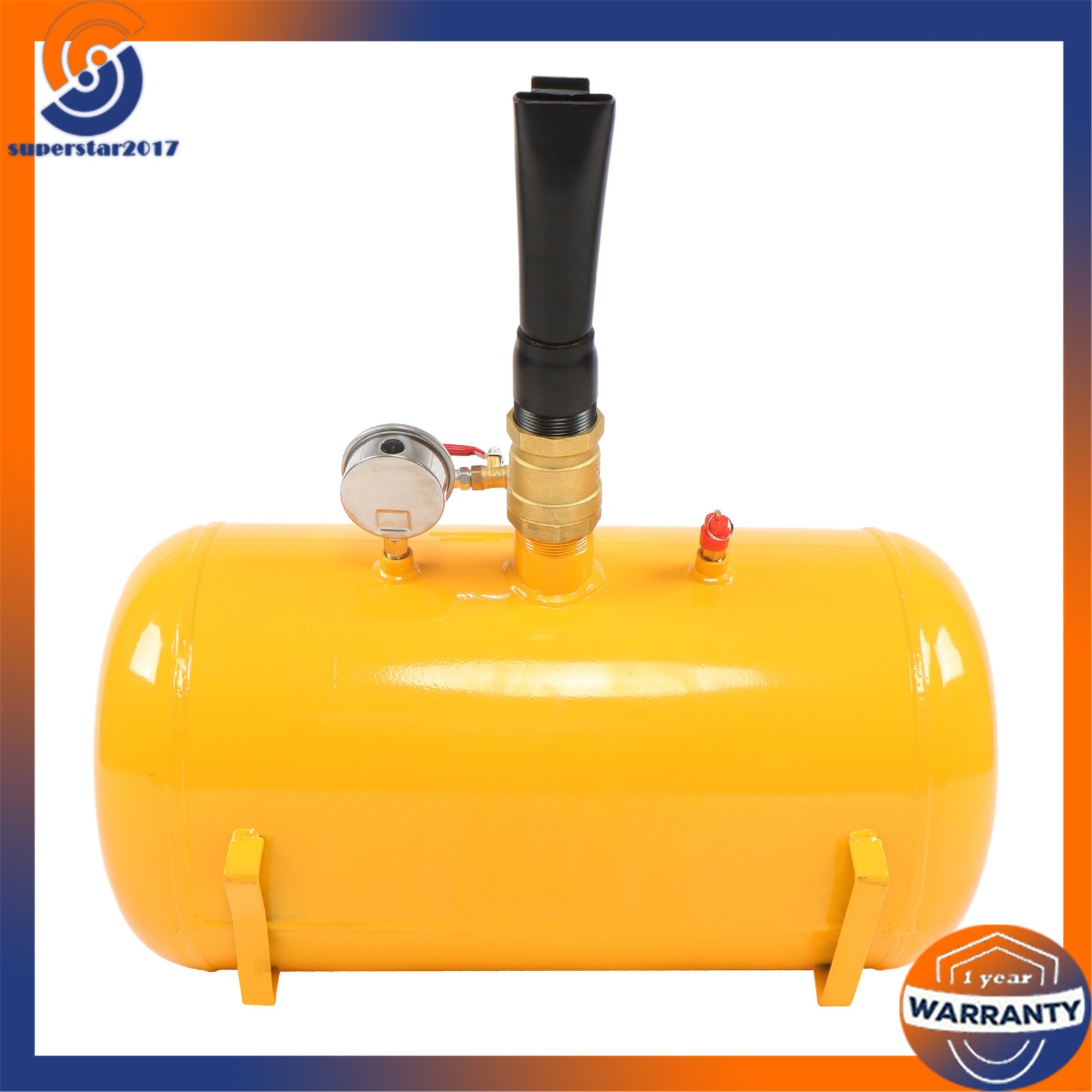 10 Gallon Air Tire Bead Seater 145PSI Blaster Tool Seating Inflator Truck ATV