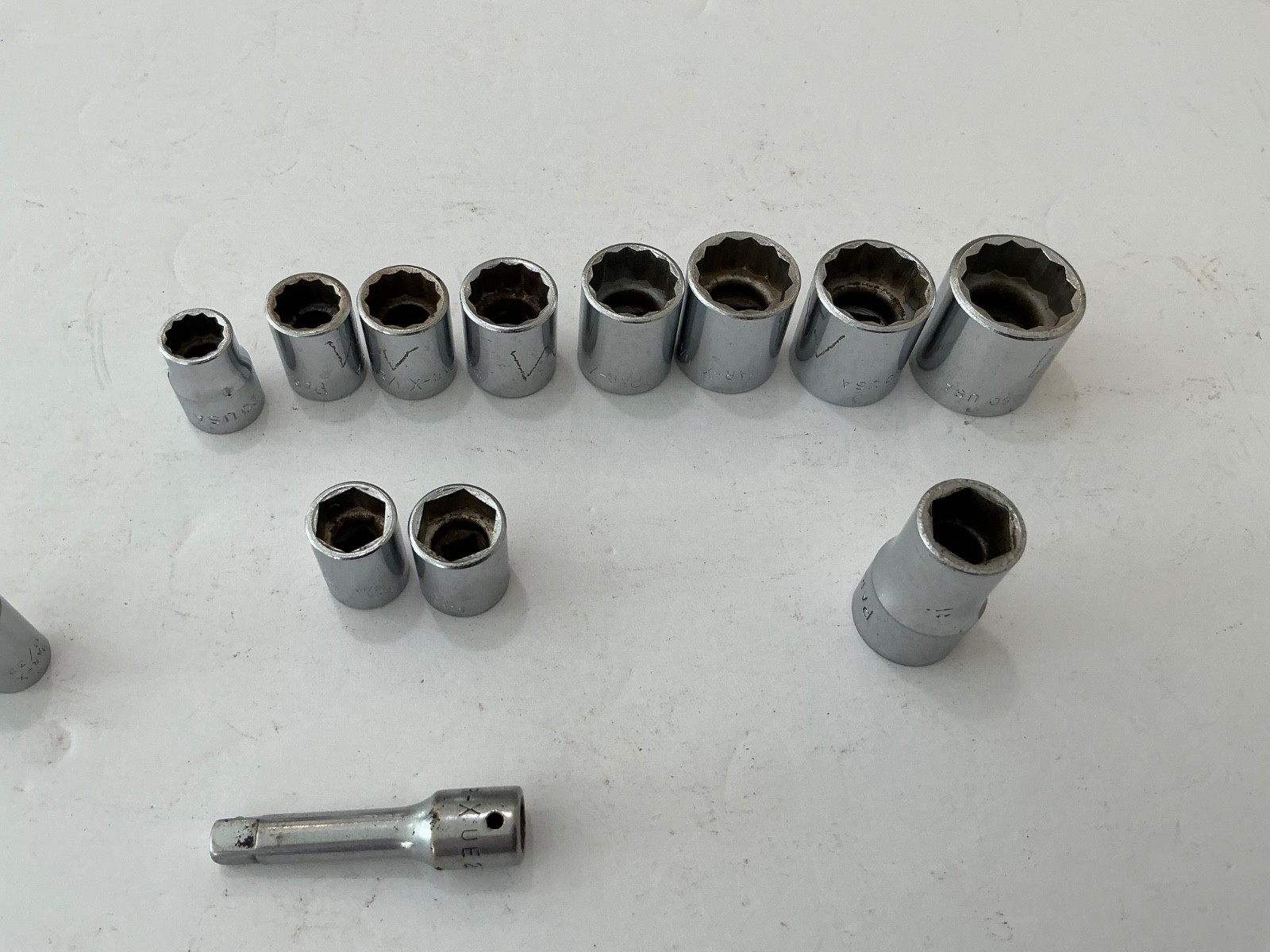 Vtg Asst Par-X sockets 18 pc, 1/4″, 3/8″, & 1/2″ all for $30 OBO