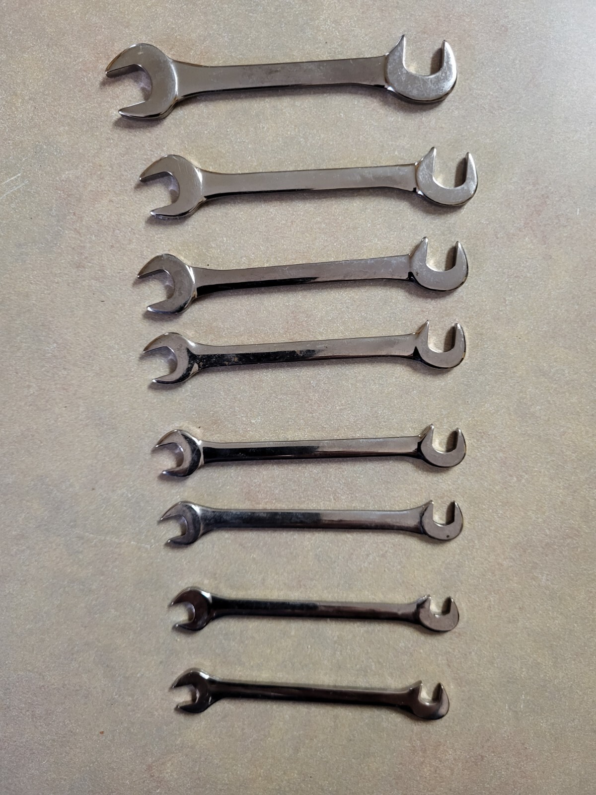 CRAFTSMAN #4306 SAE Open End 8pc Ignition Wrench Set – 7/32″ – 7/16″ – USA