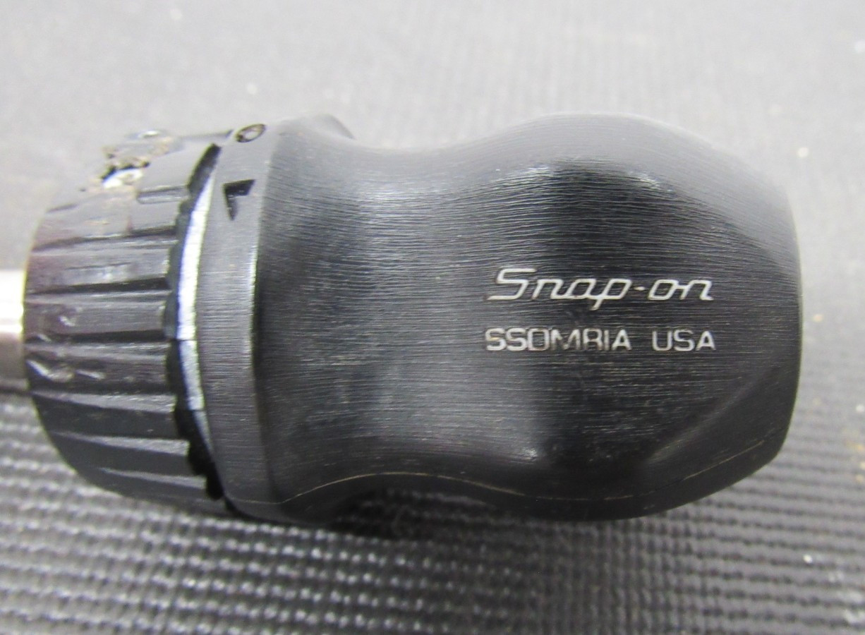 Snap-on Tools Stubby Hard Handle Ratcheting Magnetic Screwdriver SSDMR1A USA