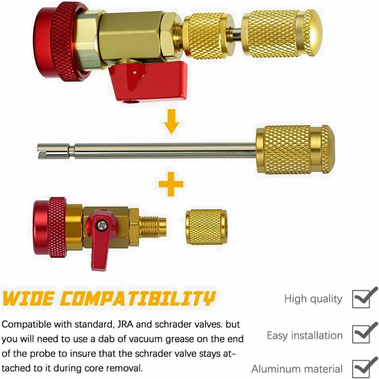 Automotive Air Conditioning Repair Tool Set
