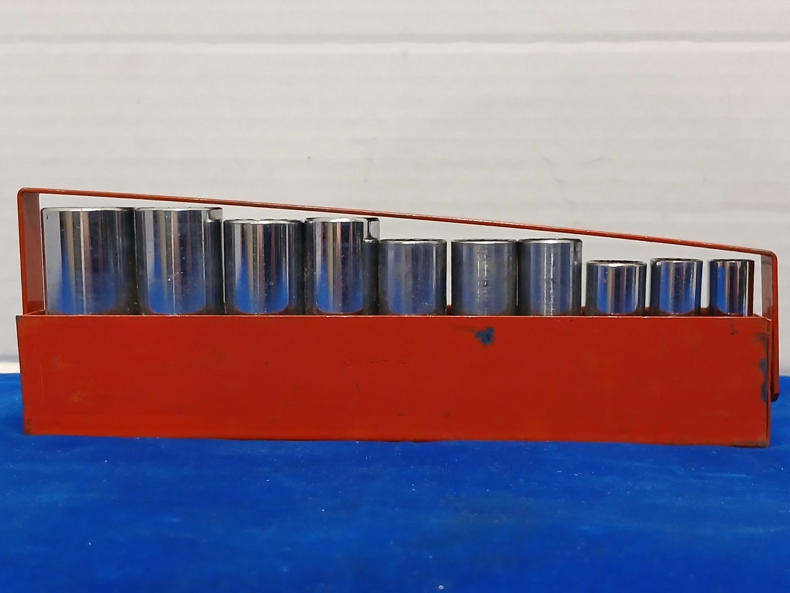 Snap-on 10 Piece 7/8 To 3/8 Drive 12-POINT Metric Deep Socket Set