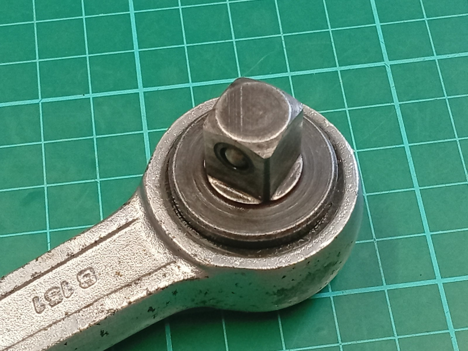 Vintage Facom S.151, 1/2″ Drive, Ratchet, Made In France (Socket Ball Defective)