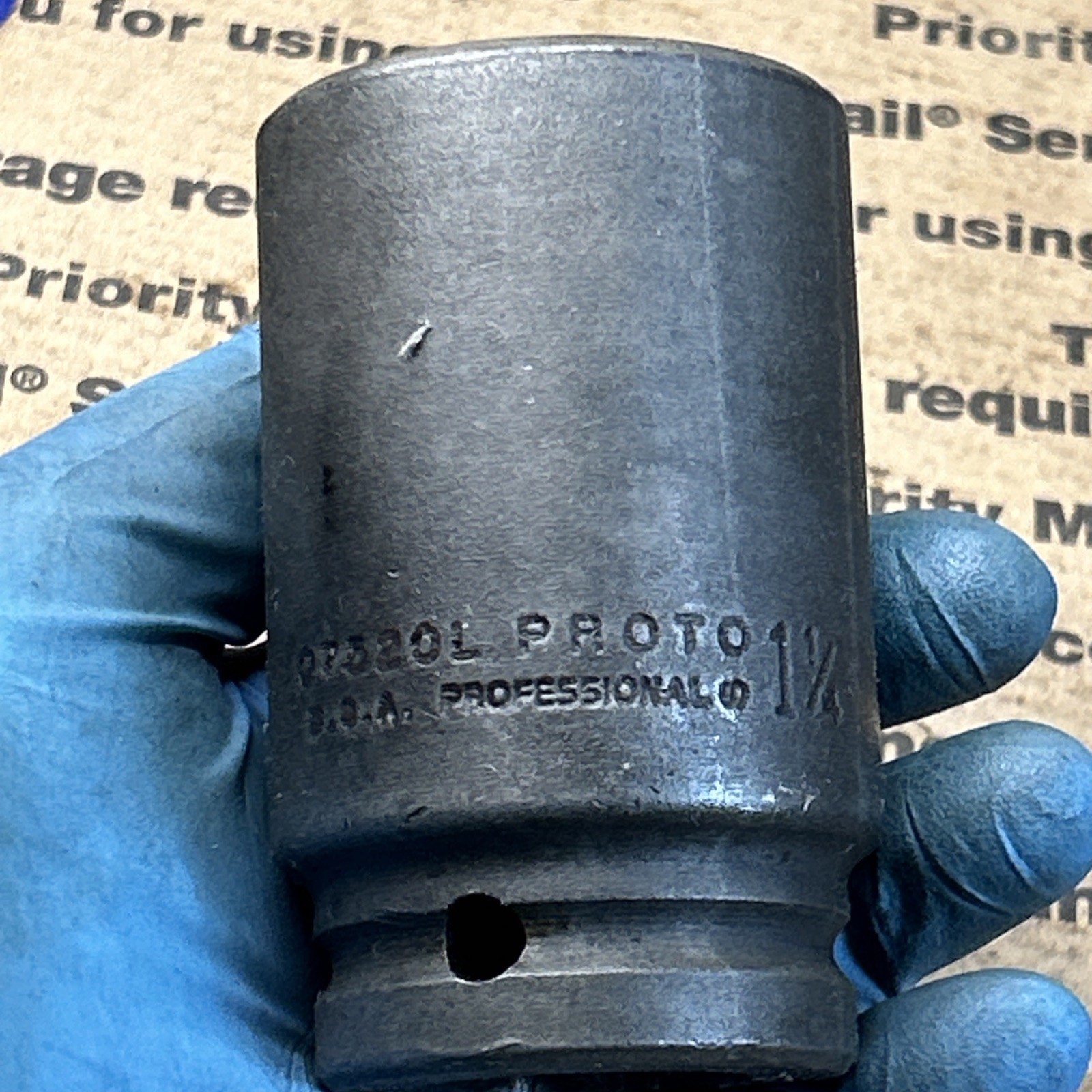Proto 07524L 07521L 07520L 3/4″ Dr 1-1/2″ 1-5/16” 1-1/4” 6pt Deep Impact Sockets