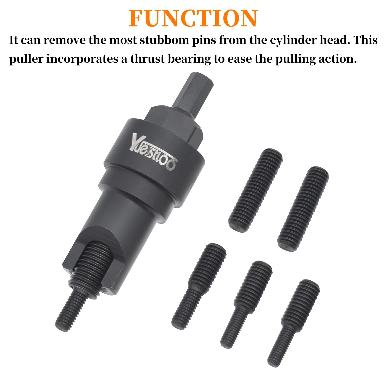 Yuesstloo Chain Guide Rail Pin Puller Remover Tool, Compatible with Mercedes…