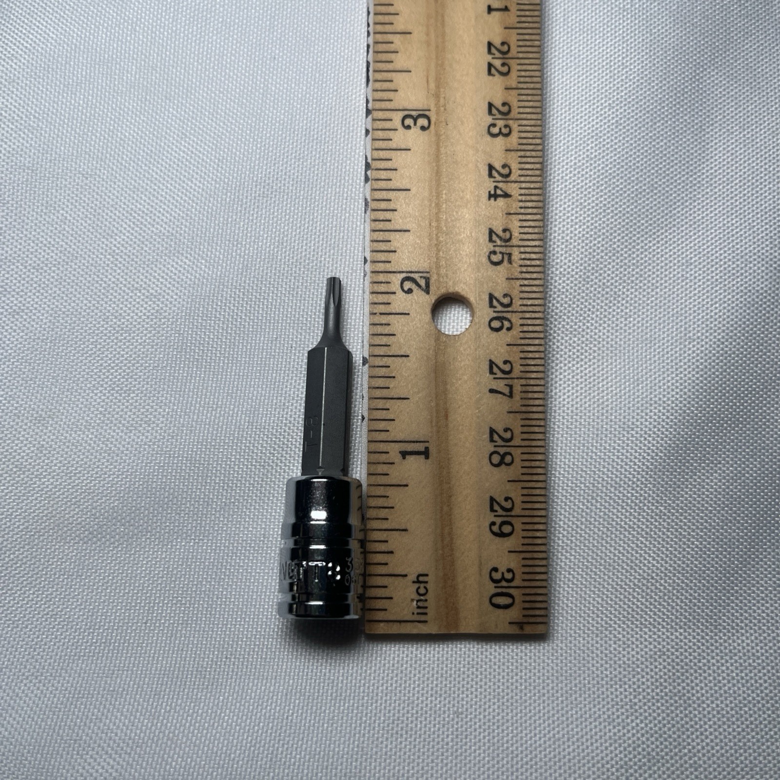 6pk Kobalt Torx Bit Sockets 1/4” Drive Star Bit T8, T10, T15, T25, T27, T30 Lot