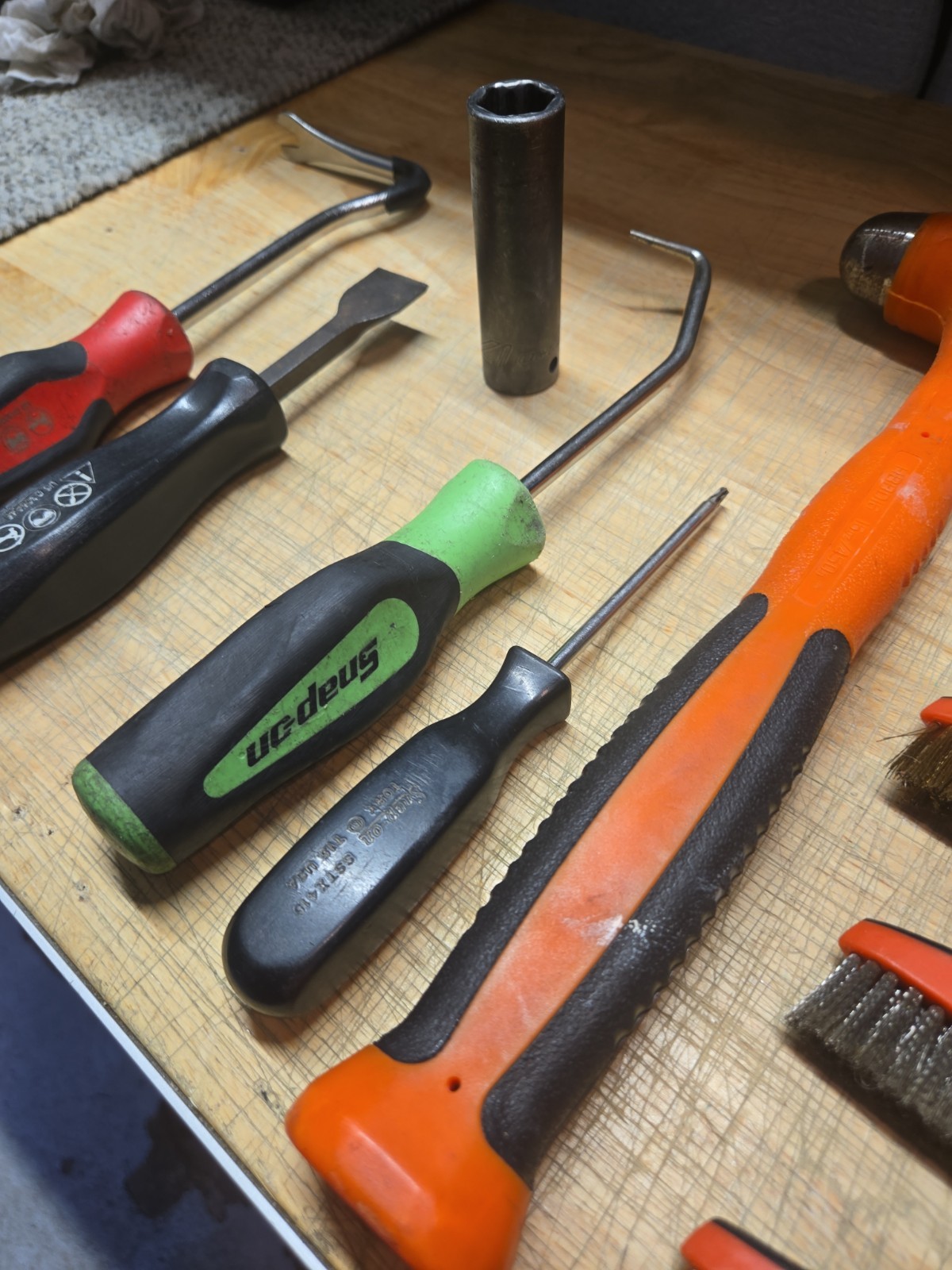 Snap – On Tool Assortment Lot Of 9
