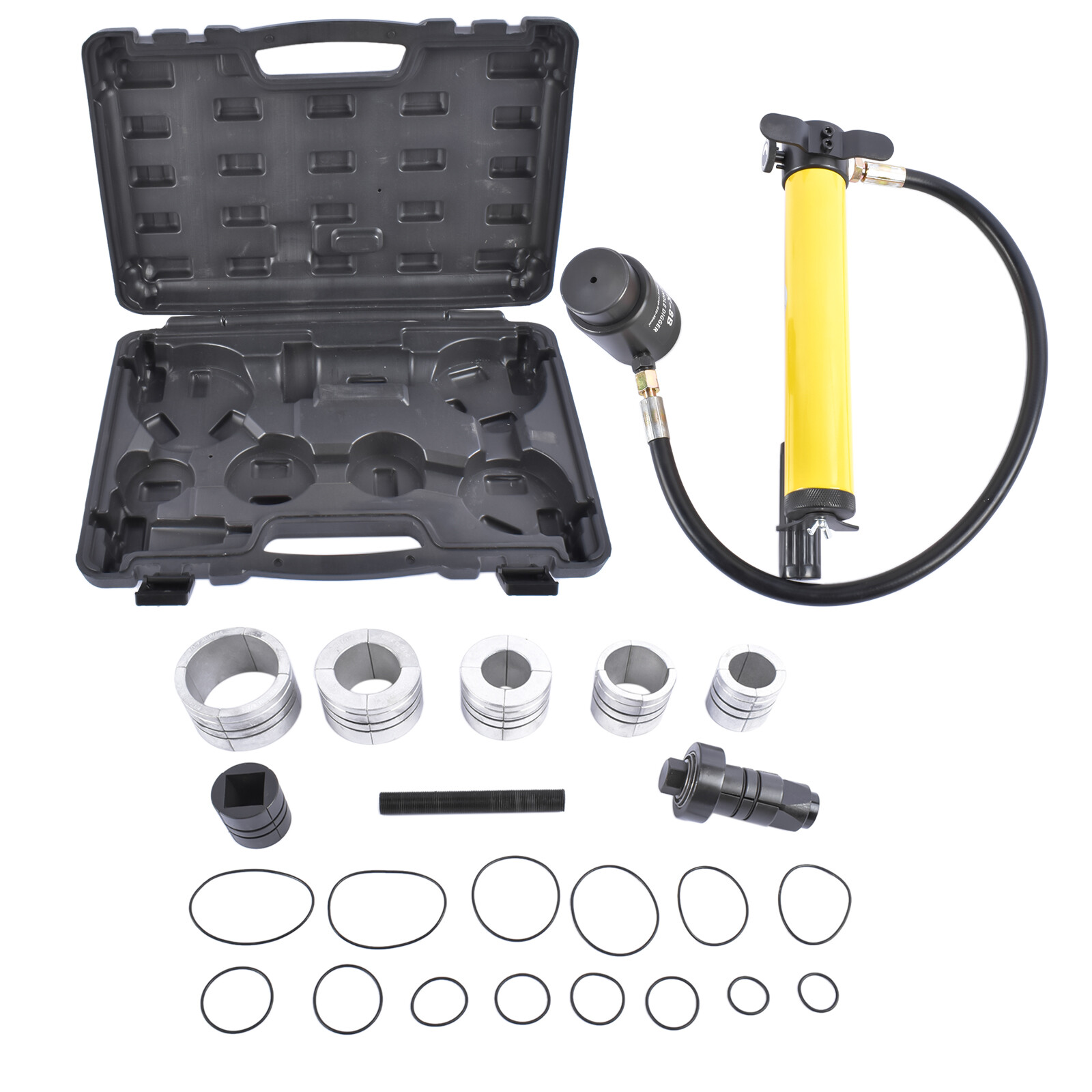 1-5/8″ to 4 1/4″ Hydraulic Exhaust Pipe Stretcher Expander Kit with Holding Case
