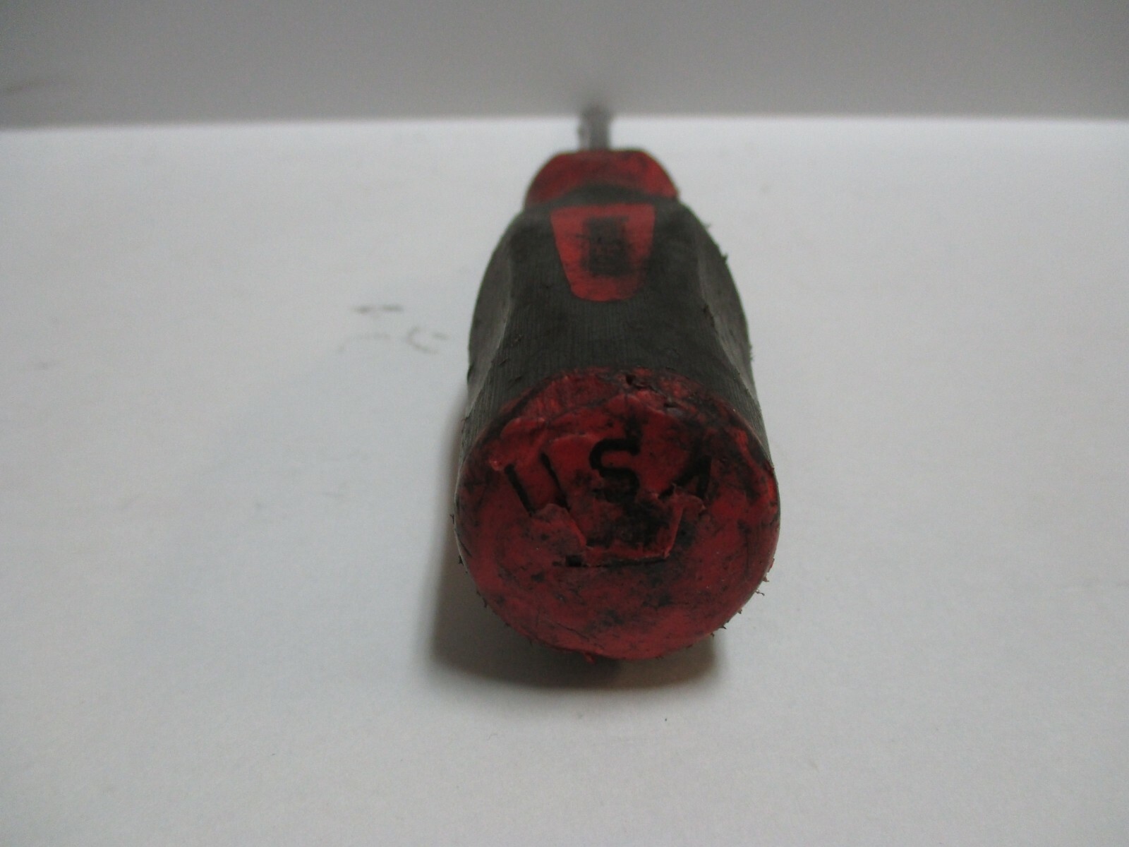 Snap On 3/8 GSHD8 flat tip hard grip red & grey