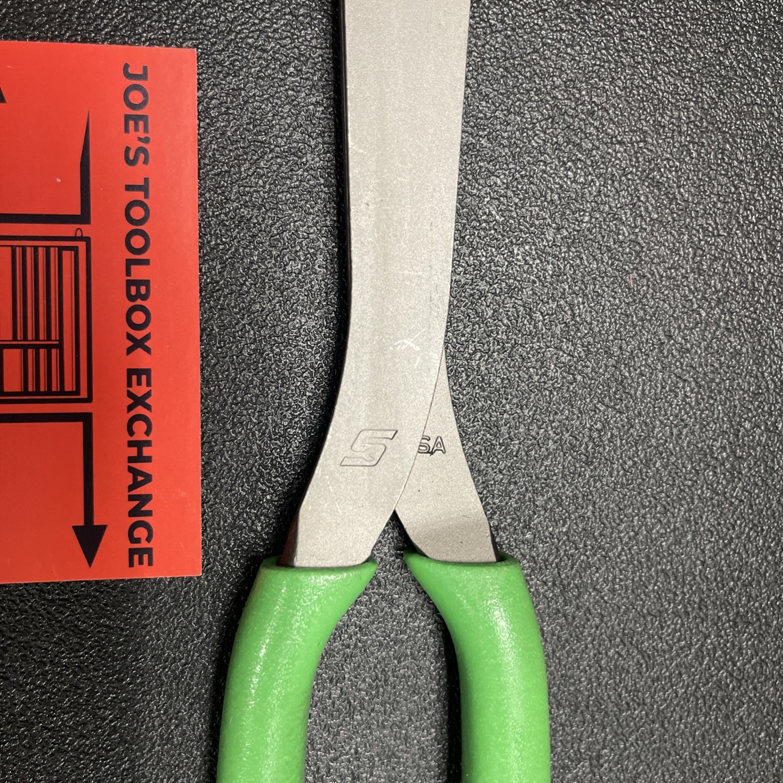Snap-On Tools USA NEW GREEN 11″ VectorEdge Heavy Duty Diagonal Cutters 312CFG