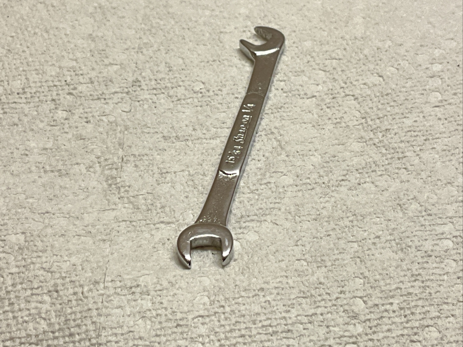 Snap On#DS1516 – 15/64″ & 1/4″, SAE, 15° & 60° Offset, Open End, Ign. Wrench-USA