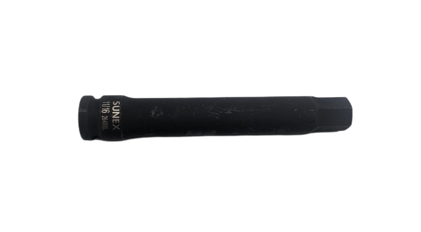 Sunex 1/2 In. Drive 11/16 In. Hex Impact Socket 26488L