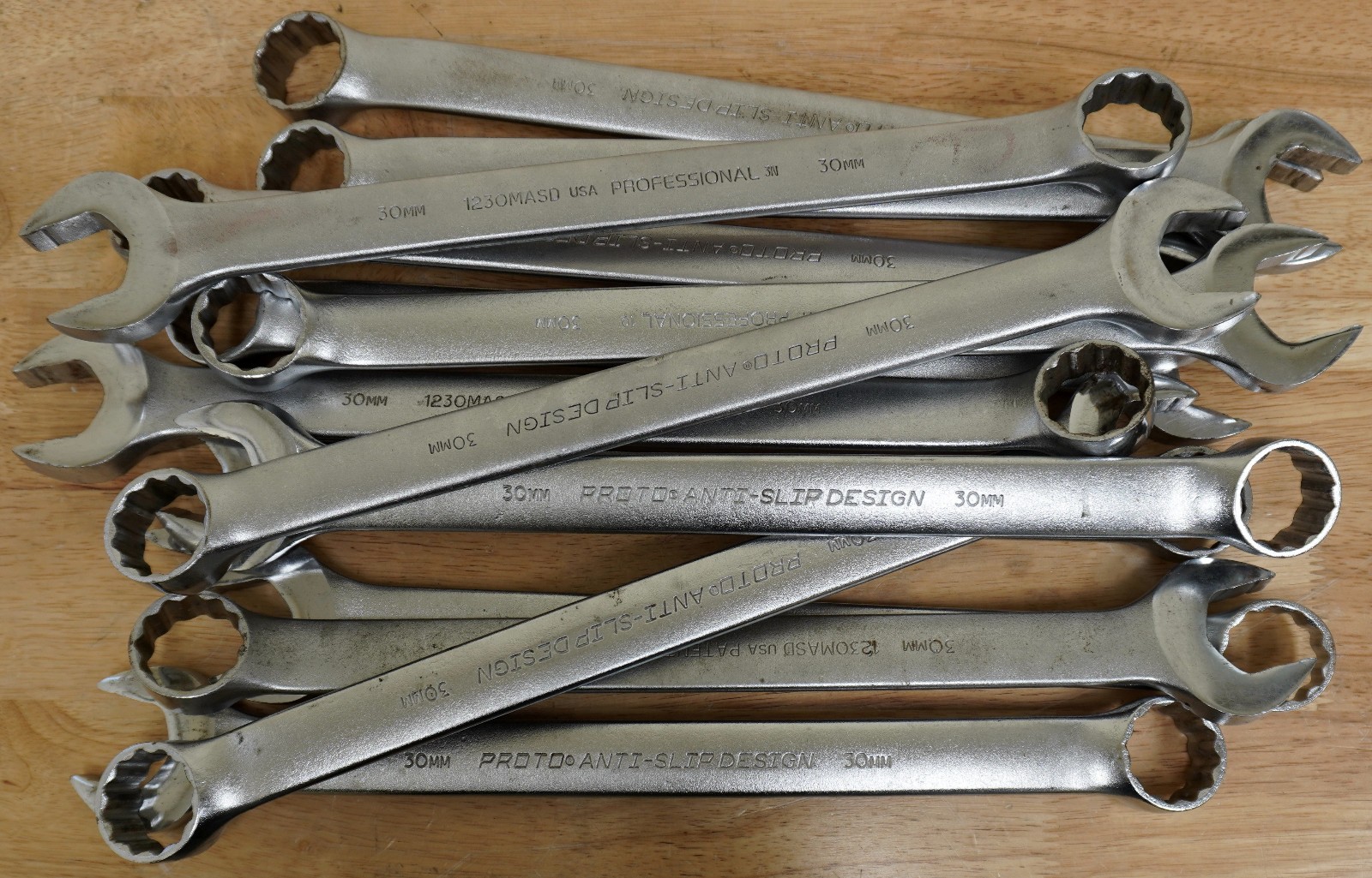 Proto Anti-Slip 30mm 12-Point Metric Combination Wrench – 1230MASD – Made in USA