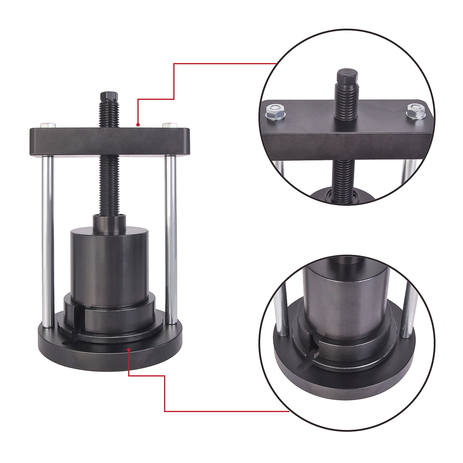 Rear Trailing Arm Suspension Bush Bolt Install Tool For Ford Volvo OEM 205-1017