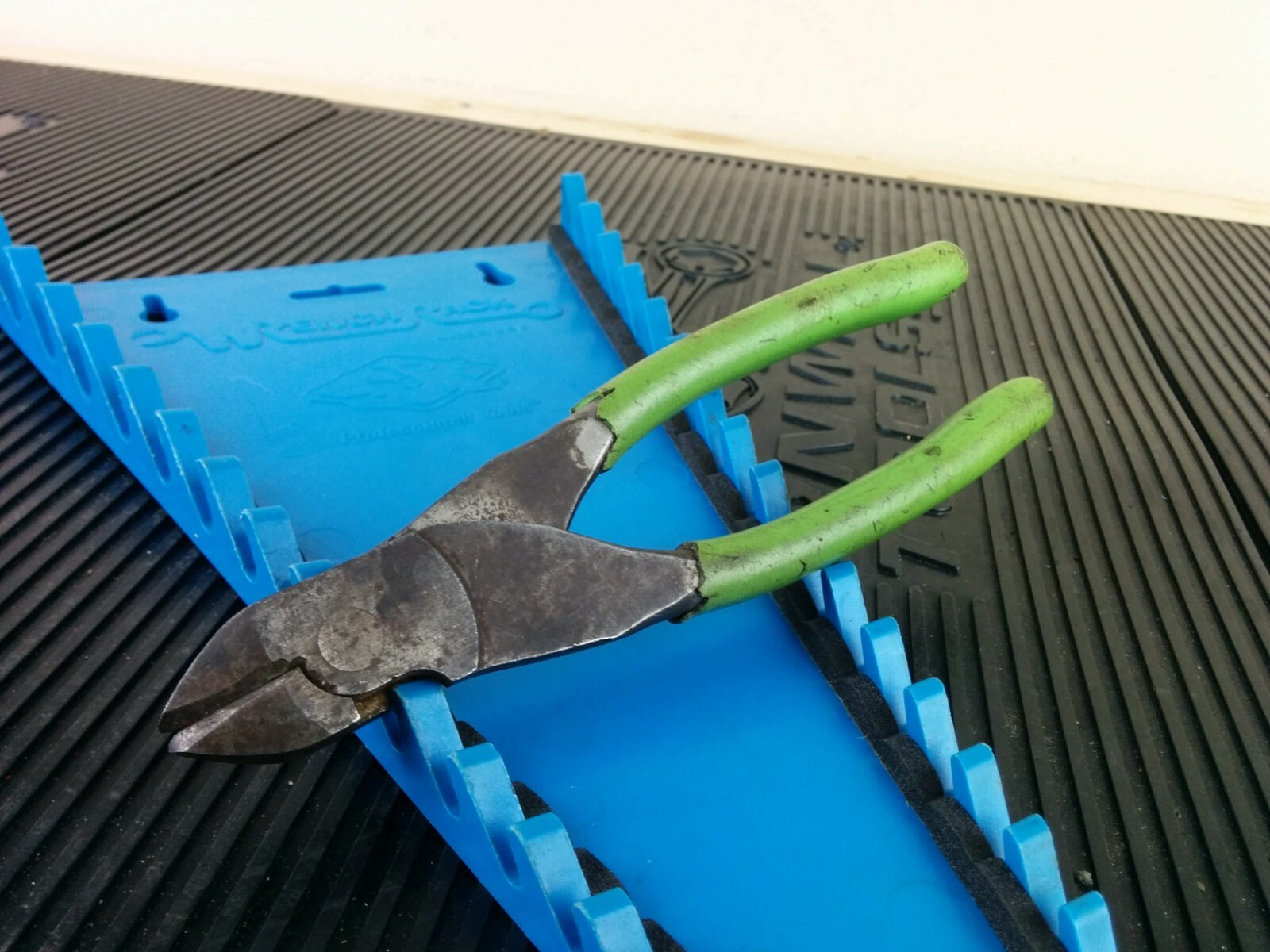 #ai774 Snap on 87CF GREEN PowerEdge 7-1/2″ Diagonal Cutting Cutter Pliers