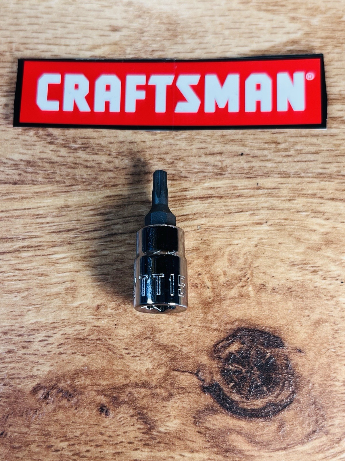 Craftsman 42615 1/4″ Drive Tamper Proof Torx Bit Socket TT15