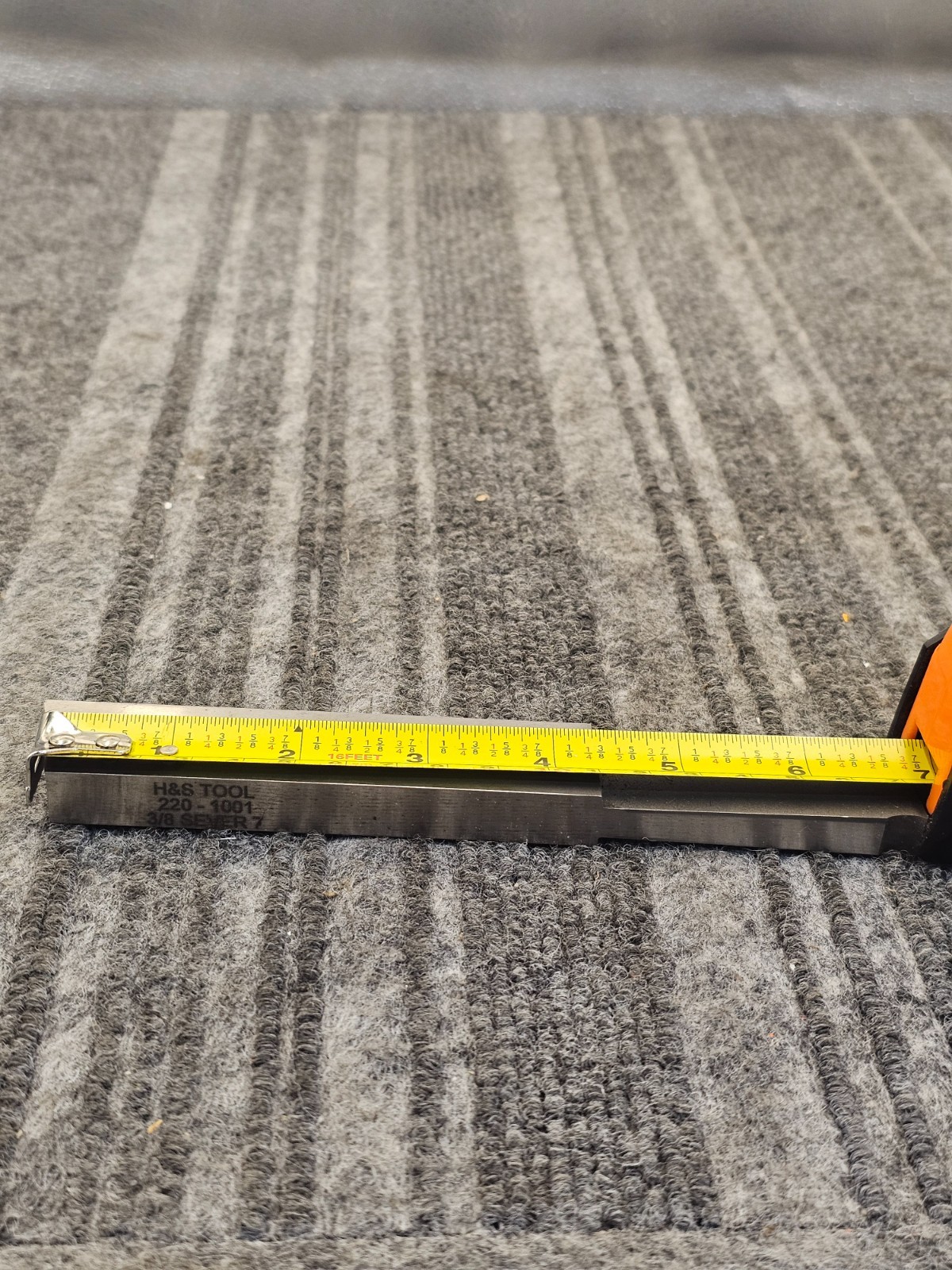 H&S TOOL 220-1001: High-Speed Steel Severing Tool Bit – 3/8″ Width x 7″ Length