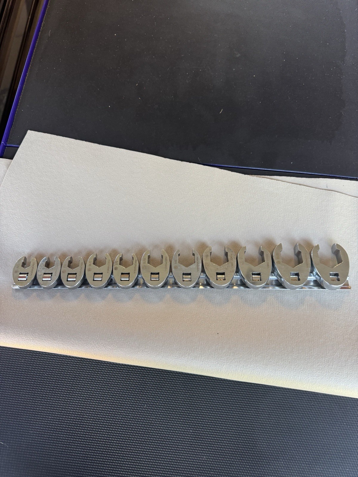 Matco Tools 11 PC 3/8″ Drive SAE Crowfoot Wrench Set