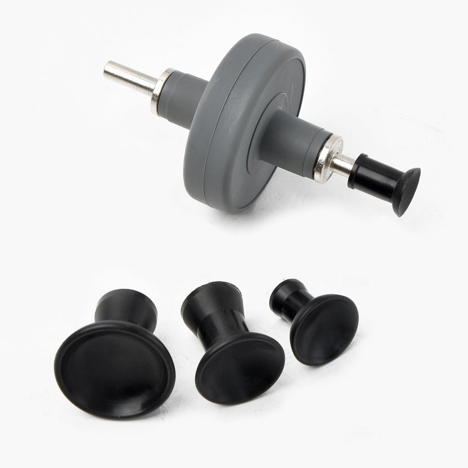 Shank Valve Lapping Tool Attachment Pro Car Repair Tool +4 Suction Plates